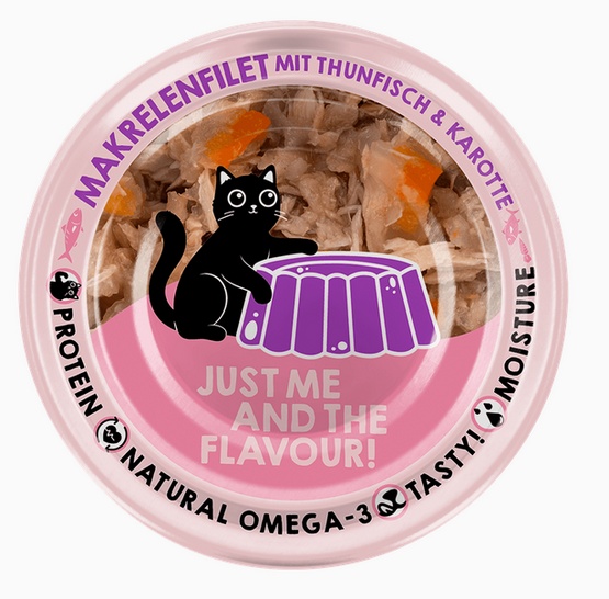 Lucky Lou Extrafood Makrela i tuńczyk w galaretce puszka 70g