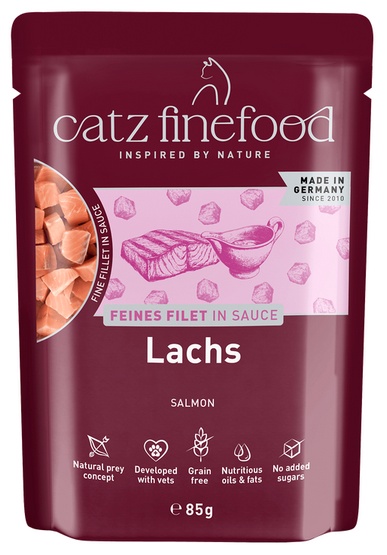 Catz Finefood Feines Filet In Sauce Łosoś saszetka 85g