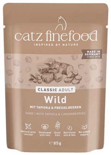 Catz Finefood Classic Dziczyzna (N.09) saszetka 85g