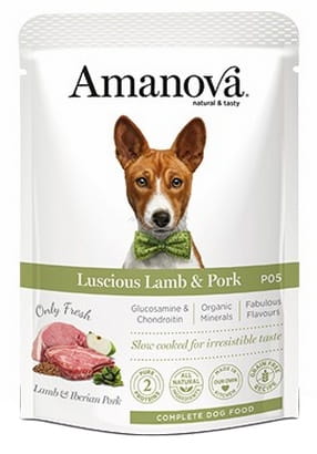 Amanova Dog Adult Luscious Lamb & Pork - jagnięcina i wieprzowina saszetka 100g [P05]