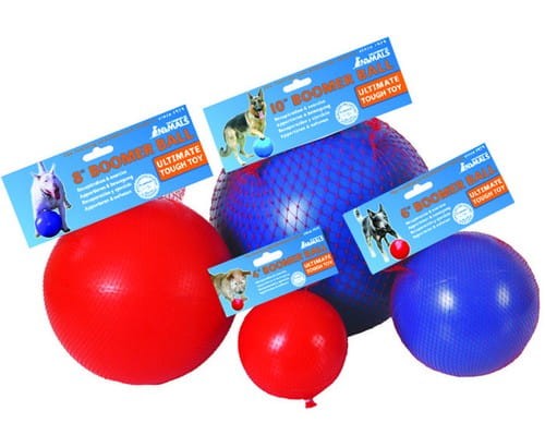 Boomer Ball XL - piłka dla psa - 10" / 25cm niebieska