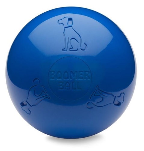 Boomer Ball S - piłka dla psa - 4" / 11cm niebieska