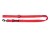 Dingo Smycz taśma przedłużana z taśmy bawełnianej 1,6cm/120-220cm czerwona