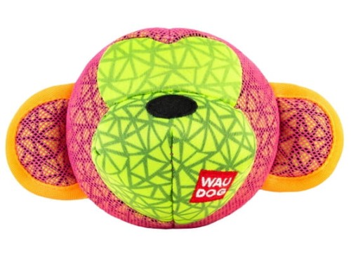Collar WauDog Fun Małpa 16x10cm różowa