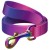 Collar WauDog Recycled Smycz nylonowa, gradient S 15mm/122cm fioletowy