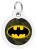 Collar WauDog Smart ID Zawieszka z QR-paszportem okrągła 3cm batman zielony