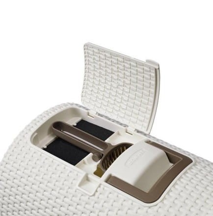 Curver Toaleta z filtrem dla kota beżowo-brązowa