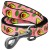 Collar WauDog Nylon Smycz nylonowa M 20mm/200cm, wzór AWOKADO NA RÓŻU