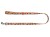 Collar WauDog Nylon Smycz nylonowa M 20mm/200cm, wzór AWOKADO NA RÓŻU