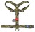 Collar WauDog Nylon Szelki nylonowe anatomiczne w kształcie litery H, z QR-paszportem, plastikowy fastex, wzór MILITARY, rozmiar L 25mm