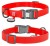 Collar Waterproof Obroża wodoodporna z QR-paszportem, plastikowy fastex, M 20mm/28-40cm czerwona