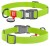 Collar Waterproof Obroża wodoodporna z QR-paszportem, plastikowy fastex, L 25mm/33-49cm jasnozielona