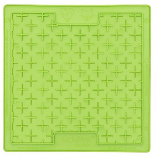 LickiMat Buddy Krzyżyk miękki zielony