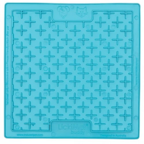 LickiMat Buddy Krzyżyk miękki turkusowy