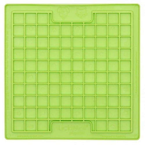 LickiMat Playdate Kwadrat miękki zielony