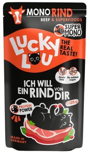 Lucky Lou SuperMono Wołowina saszetka 125g
