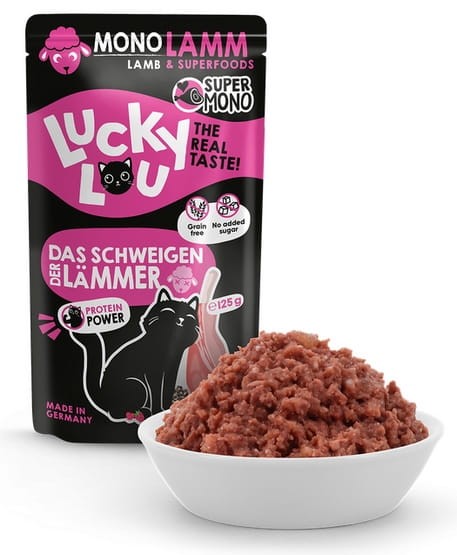 Lucky Lou SuperMono Jagnięcina saszetka 125g