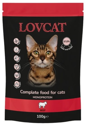 Lovcat Pure Beef saszetka 100g