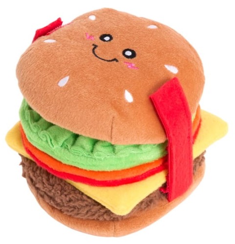 ZippyPaws Pluszowa zabawka dla psa Snufflerz Cheeseburger [ZP1150]