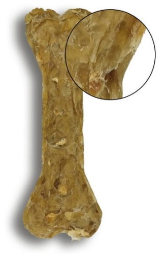 BUBAlicious Kość Puppy & Senior z królikiem oraz dodatkiem glukozaminy i chondroityny - wsparcie stawów 17cm [3717]