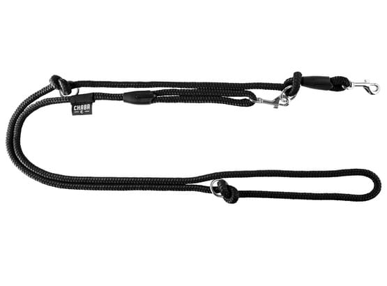CHABA Smycz linka regulowana - 14mm x 138/260cm czarna