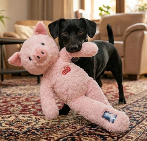 Zolux Zabawka pluszowa Furry Farm Świnka Jason 33cm