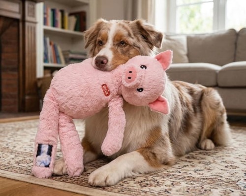 Zolux Zabawka pluszowa Furry Farm Świnka Jason 60cm