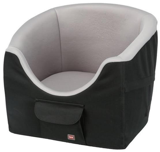 Trixie Siedzisko samochodowe dla psa 41x39x42cm czarno-szare [TX-13176]