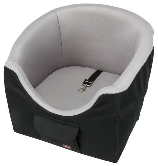 Trixie Siedzisko samochodowe dla psa 41x39x42cm czarno-szare [TX-13176]