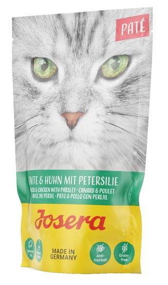 Josera Kot Pasztet Kaczka & kurczak z pietruszką saszetka 85g