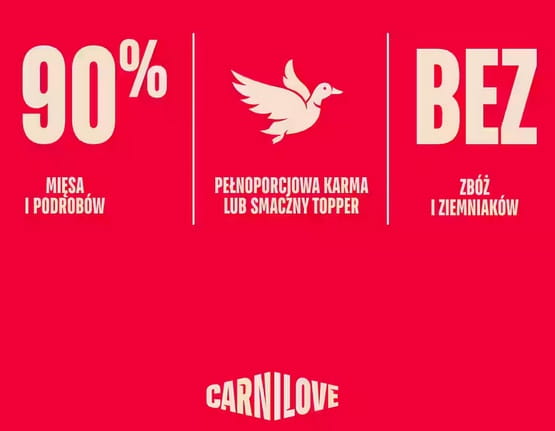 Carnilove Cat Duck - kaczka w sosie saszetka 85g