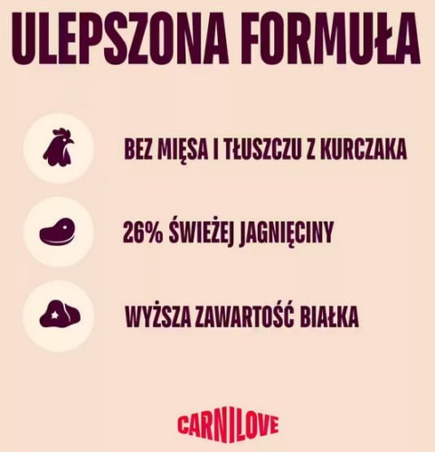 Carnilove Cat Active Lamb & Wild Boar Sterilised - jagnięcina i dzik 400g